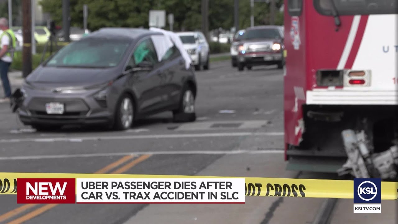 Uber passenger killed after car struck by TRAX - YouTube