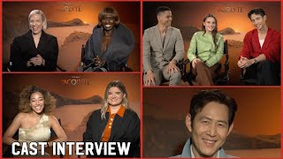 STAR WARS: THE ACOLYTE Cast Interview! Amandla Stenberg, Jodie Turner-Smith, Lee Jung-jae, Disney+