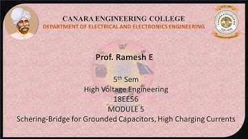 VTU HV 18EE56 M5 L7 Schering Bridge for Grounded Capacitors, High Charging Currents