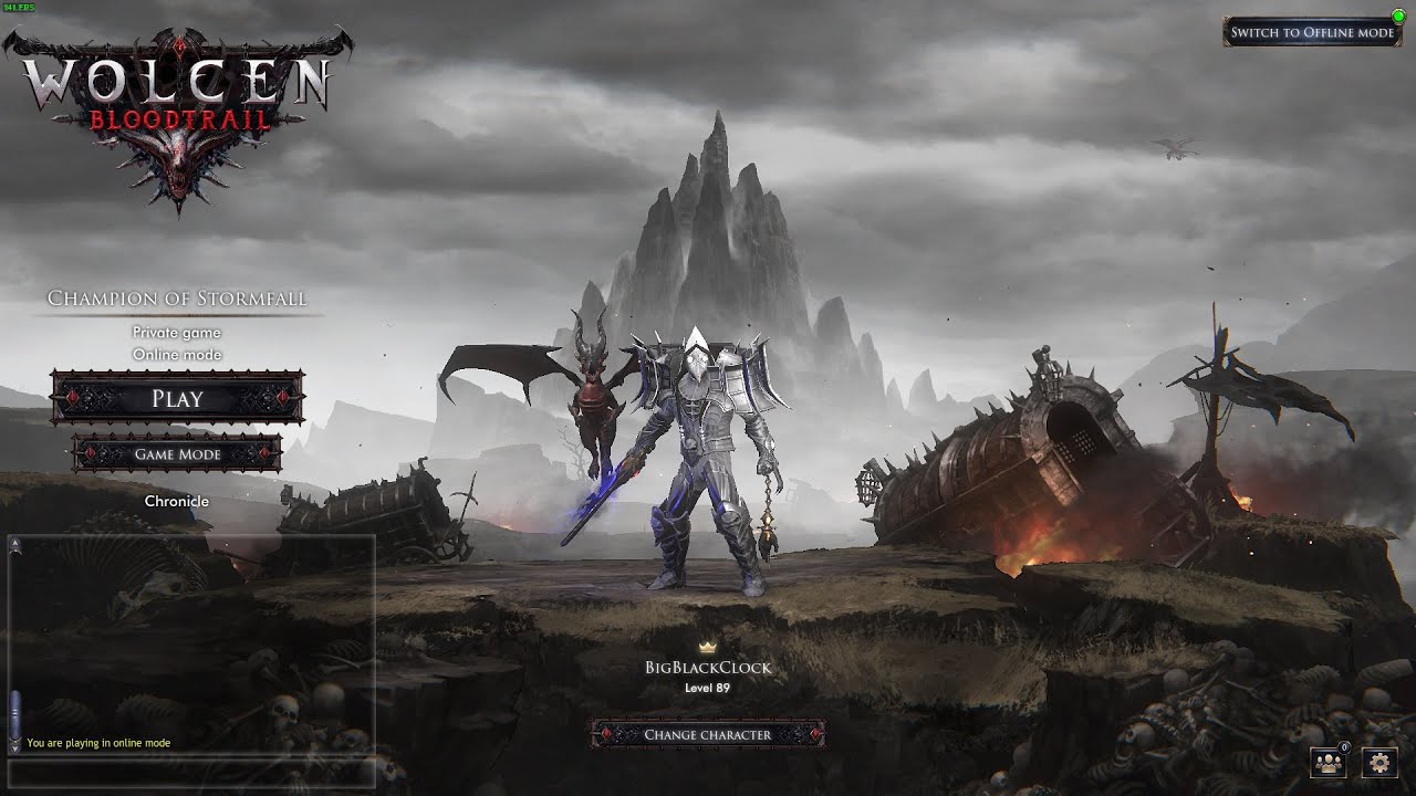 Wolcen 1.1.4.1 Shadow Morthis 1M+ damage , Inventory bug fix when Wolcen devs ?