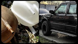 Frontera 2.3TD - Coolant expansion tank Fix #hack