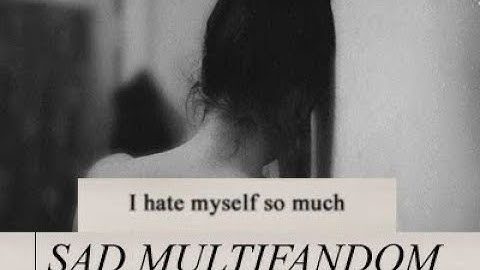 Sad multifandom - I felt nothing