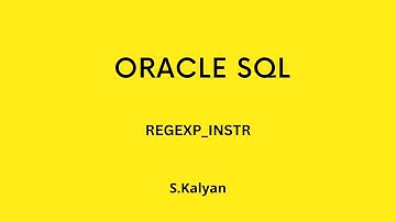 Oracle Real Time Scenario, Interview Q&A, Oracle,regexp_instr
