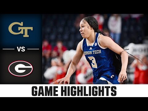 Georgia Tech vs. Georgia Game Highlights | 2025-26 ACC Women's Basketball