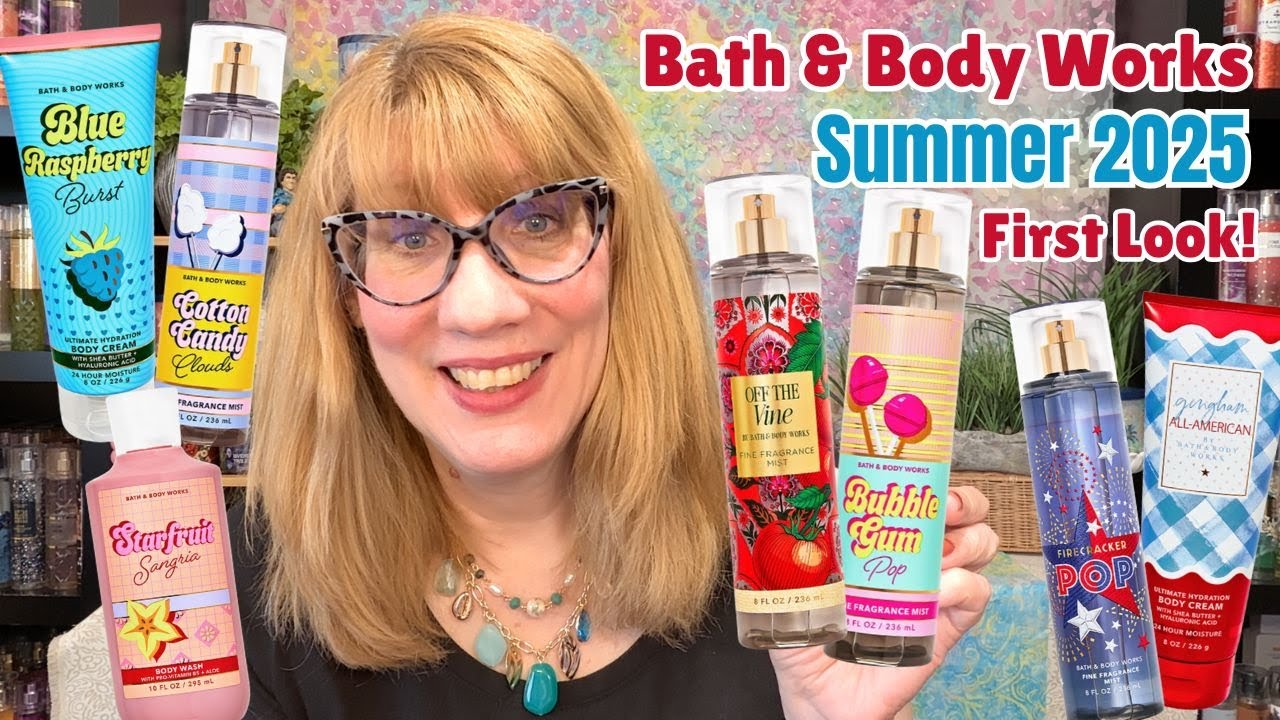 Bath & Body Works Summer 2025 First Look! New Packaging & New Products!