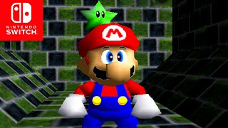 Super Mario 64 B3313 v1.0 (Switch) - 100% Walkthrough Part 57 Gameplay - Dream Castle & Green Stars