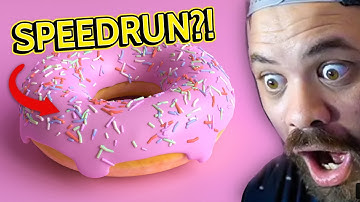My VERY FIRST Blender Donut Speedrun (bare minimum %) in 1:50.07 - Blender 3.1.0