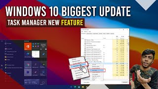 windows 10 biggest update task manager got new feature(eco mode) now fix priority!!! amazing