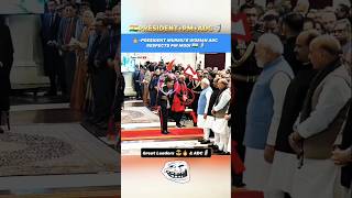 -President Murmus Woman Adc Respects Pm Modi