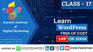 WordPress Course (Class 17)