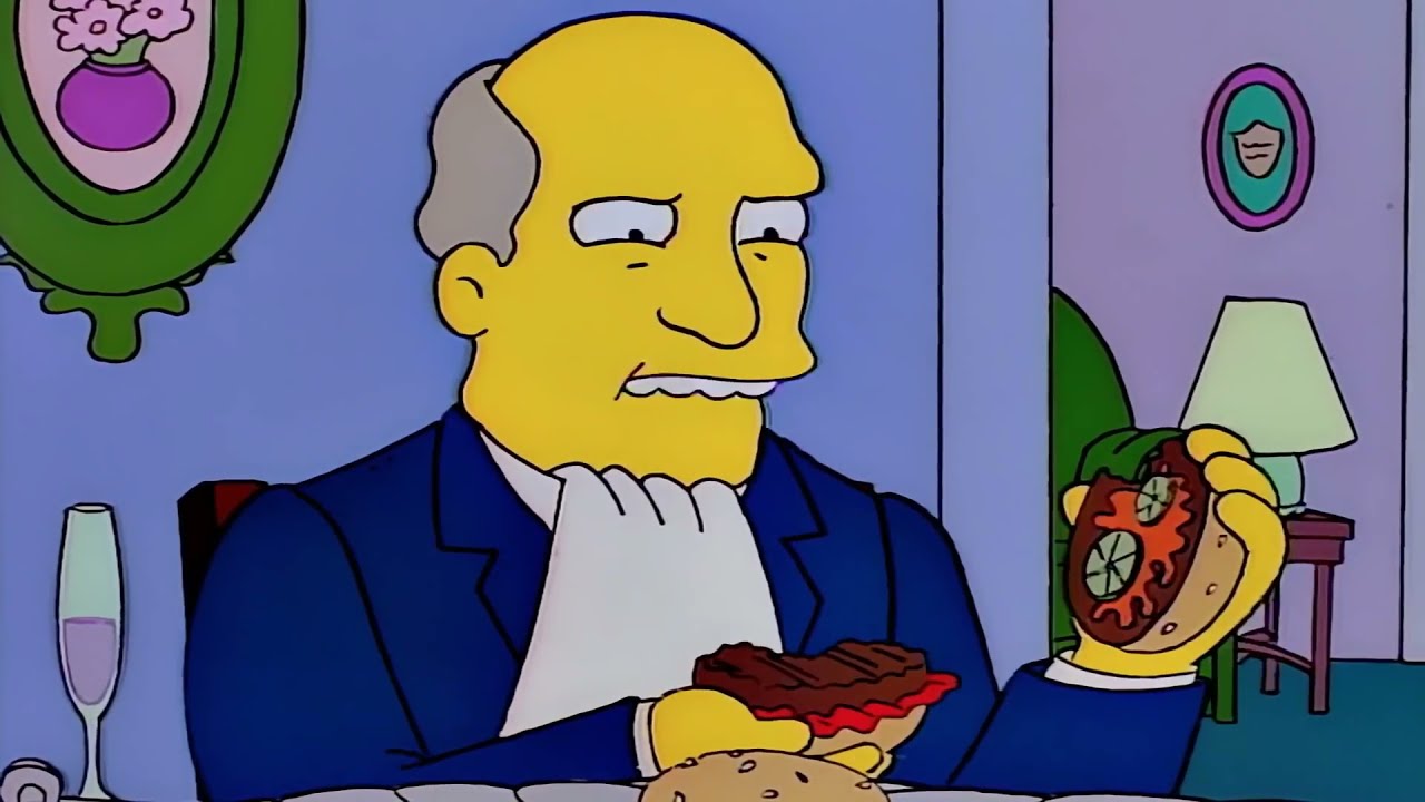 Steamed Hams but Chalmers isn't stupid