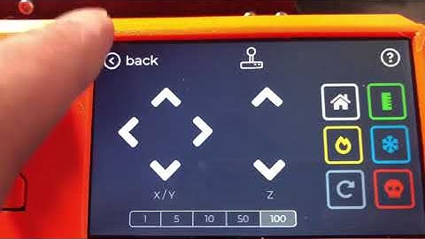 OctoDash UI Demo on a Prusa MK3s running OctoPrint