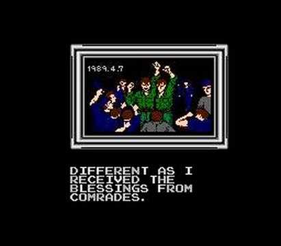 NES Bionic Commando ending