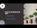 Pago de dividendos de Fibra Monterrey