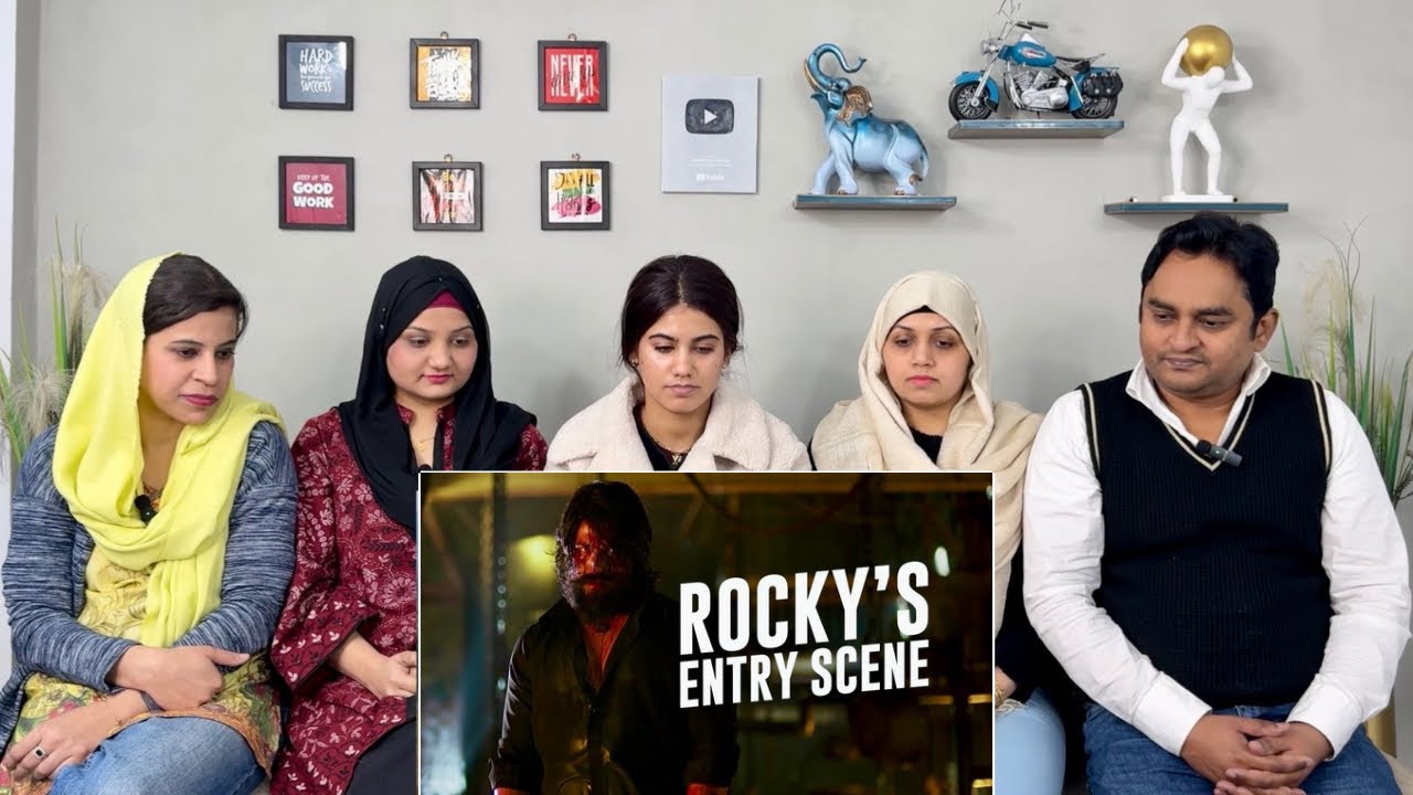 KGF Rocky Intro Fight Scene Reaction! | KANNADA | Yash Intro Fight Scene KGF | Filmi Reactology