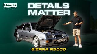 Wheel Change, New Parts + A Few Issues! | Ford Sierra RS500 EP11 | Raj's Garage