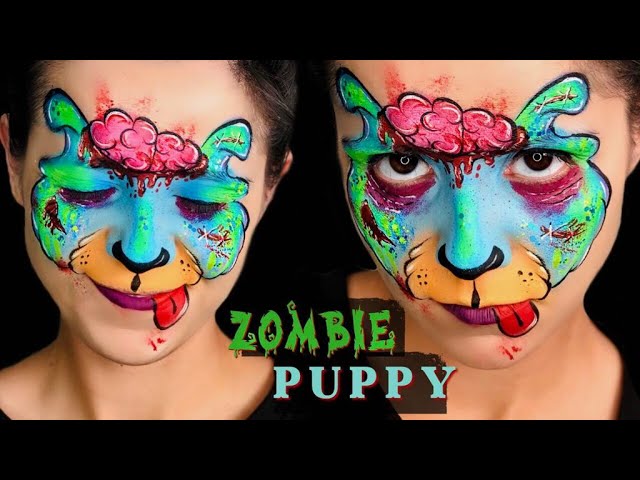 One Stroke Chinese Dragon — Fast & Easy Face Painting Tutorial 