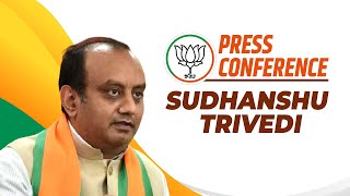 LIVE: BJP Press Conference | Sudhanshu Trivedi addresses PC | Ram Mandir | Congress | BJP