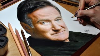 Drawing Robin Williams