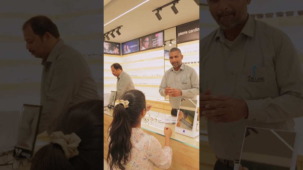 Step in; Eyeland Opticals 