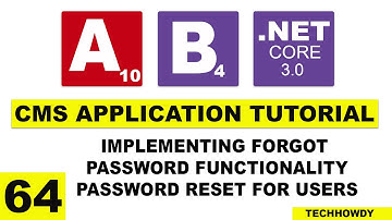 Implementing Forgot Password Functionality for Angular Application Users | ANGULAR 10 | ASP.NET CORE