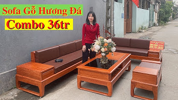 🔴 Bàn Ghế SOFA Góc ZITO Gỗ Hương Đá Đẹp Giá Rẻ: Bộ Sofa Gỗ Nguyên Khối Hiện Đại Giá Rẻ Tận Gốc