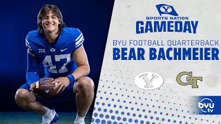 Bear Bachmeier Interview after the BYU vs Georgia Tech Pop Tarts Bowl Matchup | BYUtv