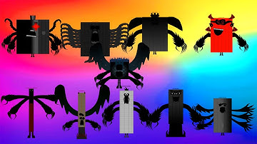 Uncannyblocks band but different (10T -100T) Music 2024