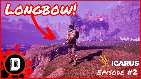 CAVE hunting for a LONGBOW [E2] ICARUS PROMETHEUS Open World Gameplay Walkthrough