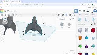 How to Easily Space 3 Fins 120 Degrees Apart on a Rocket in Tinkercad!