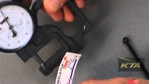 How to Measure Surface Profile Depth -- Testex Press-O-Film Replica Tape