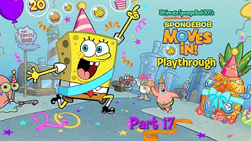The Party Continues! | SpongeBob Moves In Playthrough Part 17