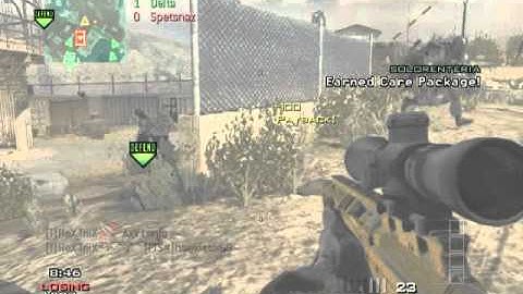 MW3 | 8 Man Feed with MSR!!!! :D T