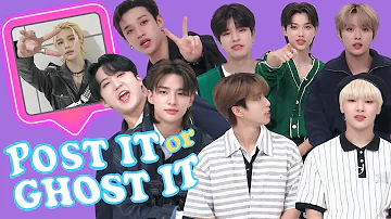 Stray Kids Rate Each Other's WILD Fashion Choices | Post It or Ghost It | Seventeen