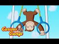 George does gymnastics 🐵 Curious George 🐵 Kids Cartoon 🐵 Kids Movies