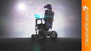 Hawking - 3D Speed art (#Blender, #Photoshop) | CreativeStation