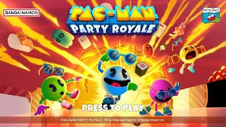 Playing pac man party royale