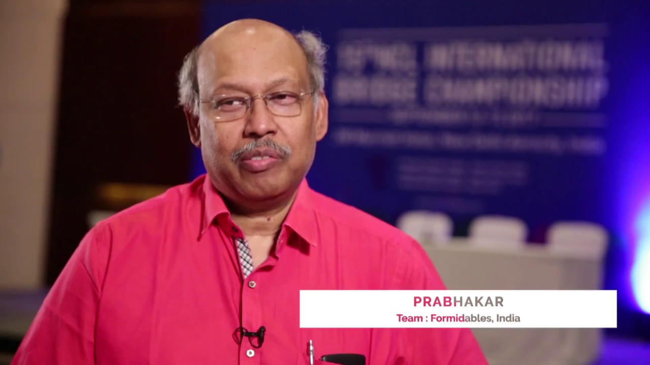 What makes HCL International Bridge Championship a world-class tournament? - Mr. Prabhakar’s views