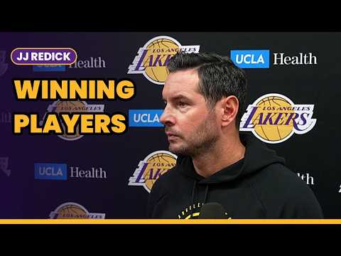 JJ Redick: "We Feel Like We Got Two Winning Players" | Lakers Practice 10/19/26