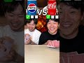 Coca-Cola vs. Pepsi: The Ultimate 0.1-Second Reflex Duel!! #challenge #funny