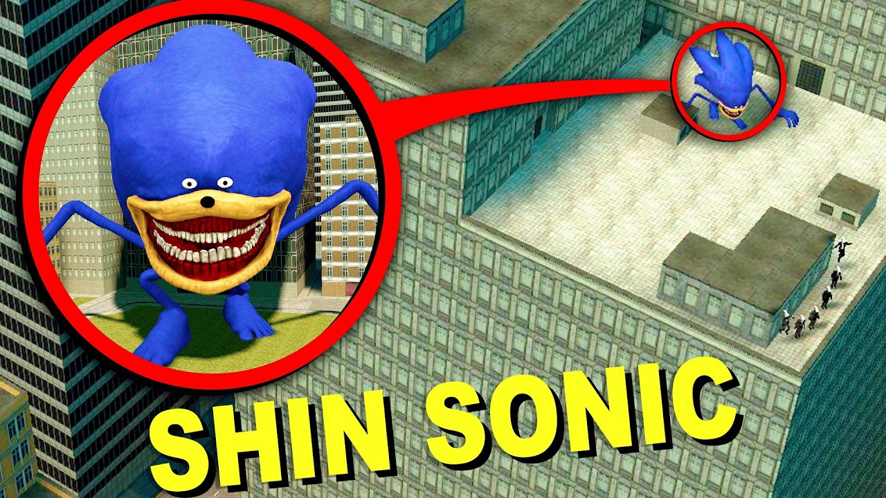 Drone Catches SHIN SONIC In A CITY...