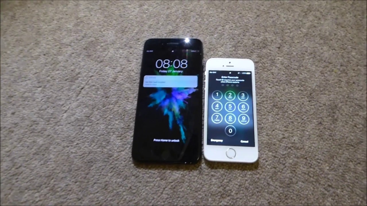 Iphone 7 Plus Vs Iphone Se Comparison And Quick Speed Test