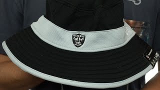 Raiders '2015 nfl training bucket' black hat by new era