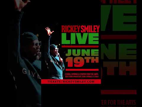 Rickey Smileyโs Coming To Coral Springs