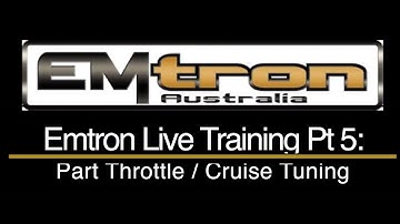 Emtron SFWD Acura Integra Live Training 5: Part Throttle/Cruise Tuning | Evans Performance Academy