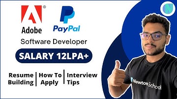 PayPal & Adobe Hiring For Software Developer (Freshers & Experienced) | Salary - 12 LPA+ 🔥