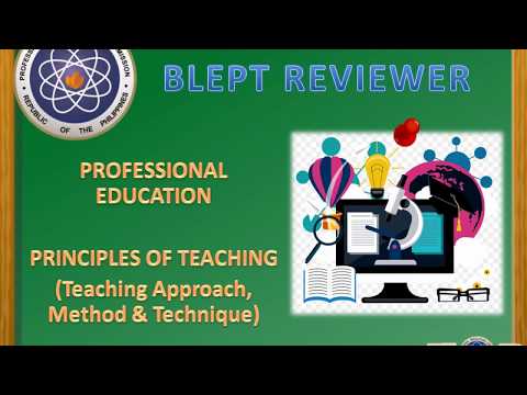 PRINCIPLES OF TEACHING (LET Reviewer In Professional Education)