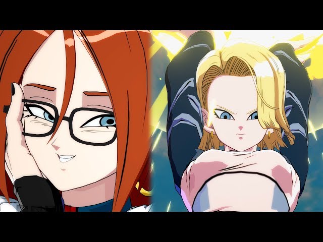 Dragon Ball Fighterz Android 21 Labcoat And Android 18 Playable Costumes Mods Gameplay 4k
