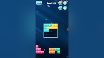 Block! Basic Novice Level 290 Walkthrough Solution