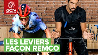 Comment et pourquoi régler ses leviers façon Remco Evenepoel ?